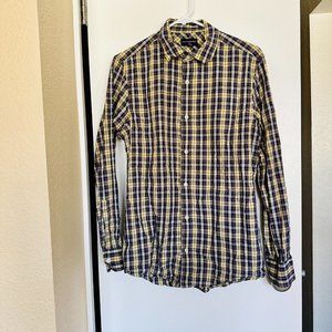 Banana Republic Men's Plaid Button Down Shirt